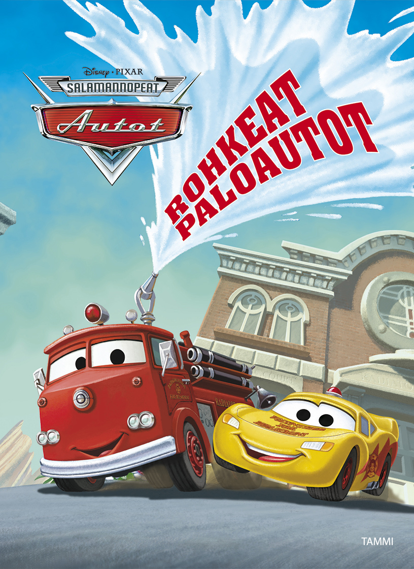 Disney Pixar Autot Rohkeat Paloautot
